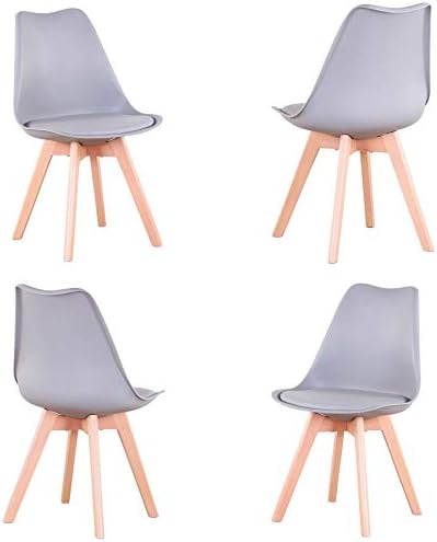 GrandCA HOME Pack de 4 Sillas Comedor Sillas de Cocina Nórdicas c...