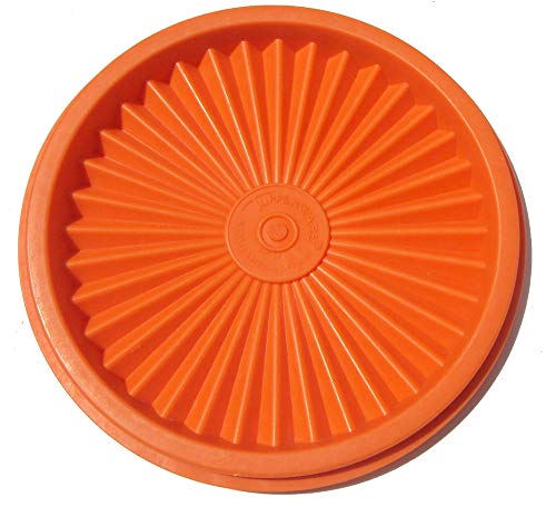 Tupperware Bright Orange Replacement 5 Inch Servalier Bowl Seal Mold Number 812