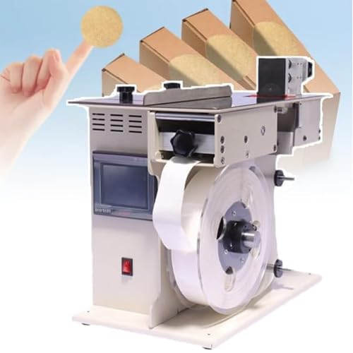 STIDEsknautic Semi-Automatic Right Angle Box Sealing Labeling Machine,Anti-Counterfeiting Label Labeling Machine,Touch Screen Display,Adjustable Speed and Length,Ensure Product Integrity