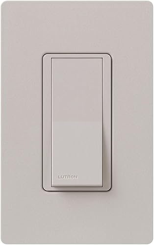 Vista 21 de Lutron MAIN-22200 interruptor de encendido/apagado, 2 unidades, color blanco, 15 amperes, un solo polo
