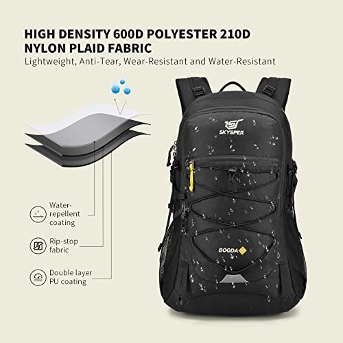 SKYSPER Hiking Backpack for Men Women, 35L Travel Backpack Waterproof Camping Backpack Outdoor Lightweight Daypack - Additional View
