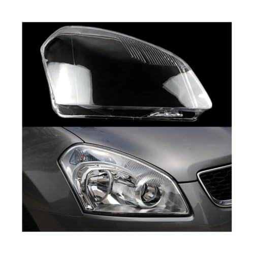 Coque de phare haute résistance pour esthétique Nissan Qashqai