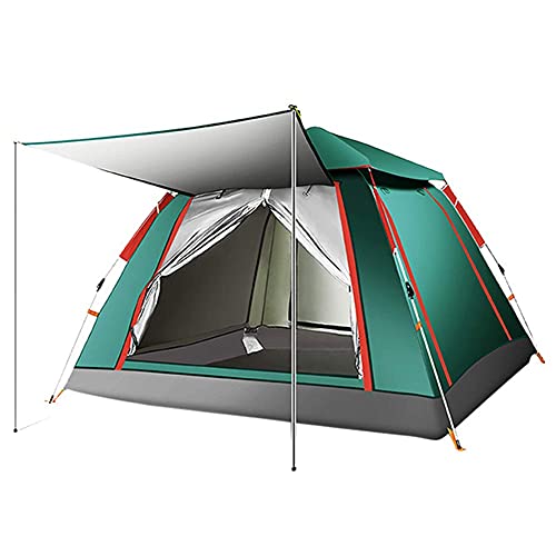 Tente camping 3-4 personnes à ouverture rapide pour éviter la pluie
