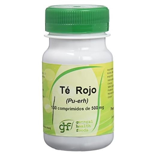 Ghf, Té Rojo 100 Comprimidos 500Mg