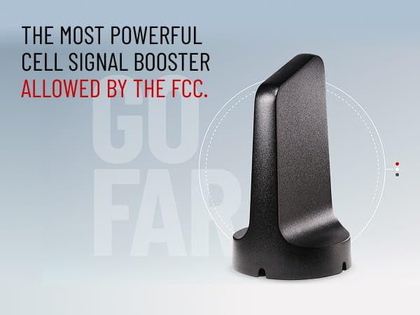 Image of weBoost Drive Reach - Vehicle Cell Phone Signal Booster | 5G & 4G LTE | Magnetic Roof Antenna | Boosts All U.S. Carriers - Verizon, AT&T, T-Mobile | Made in the U.S. | FCC Approved (model 470154)