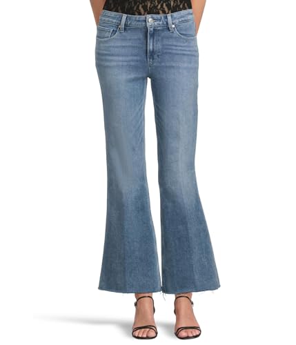 PAIGE Women's Marlow Skimmer Raw Hem