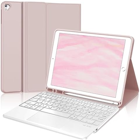 JADEMALL Coque Clavier iPad 9.7" Cover