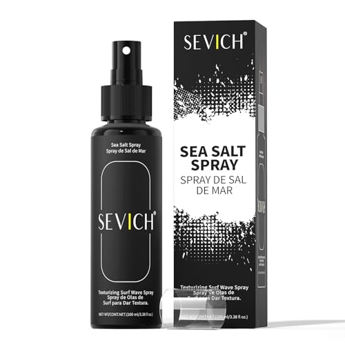 Sevich Sea Salt Spray – Spray salino para el cabello, Polvo texturizante, ondas reforzadas, acabado mate, agarre suave, 100 ml