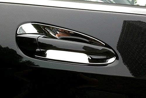 Chrome Door Handle Inserts Cup trim Fit For Mercedes-Benz C W204 GLK X204 ML GLE GL GLS Class W166 X166 2013 2014 2015 2016 2017 2018