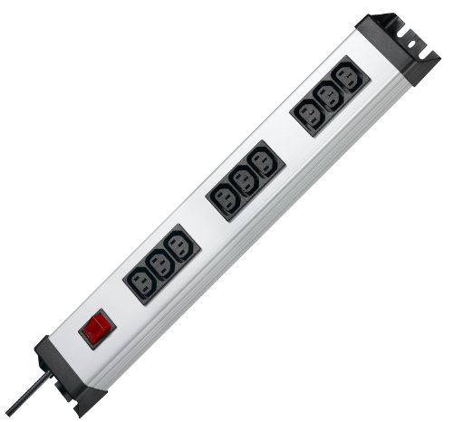 Kopp 227420010 Powerversal Steckdosenleiste, 3 x 3-Fach, IEC320 (Kaltgerätesteckdosen)