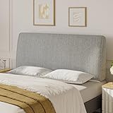 Pinmoco Modern Headboard for Queen Size Bed, Linen Finish (Queen (U.S. Standard))