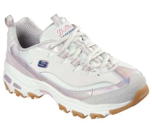 Image of Skechers Women's D'Lites - Me Time Lace Up Fashion Sneakers