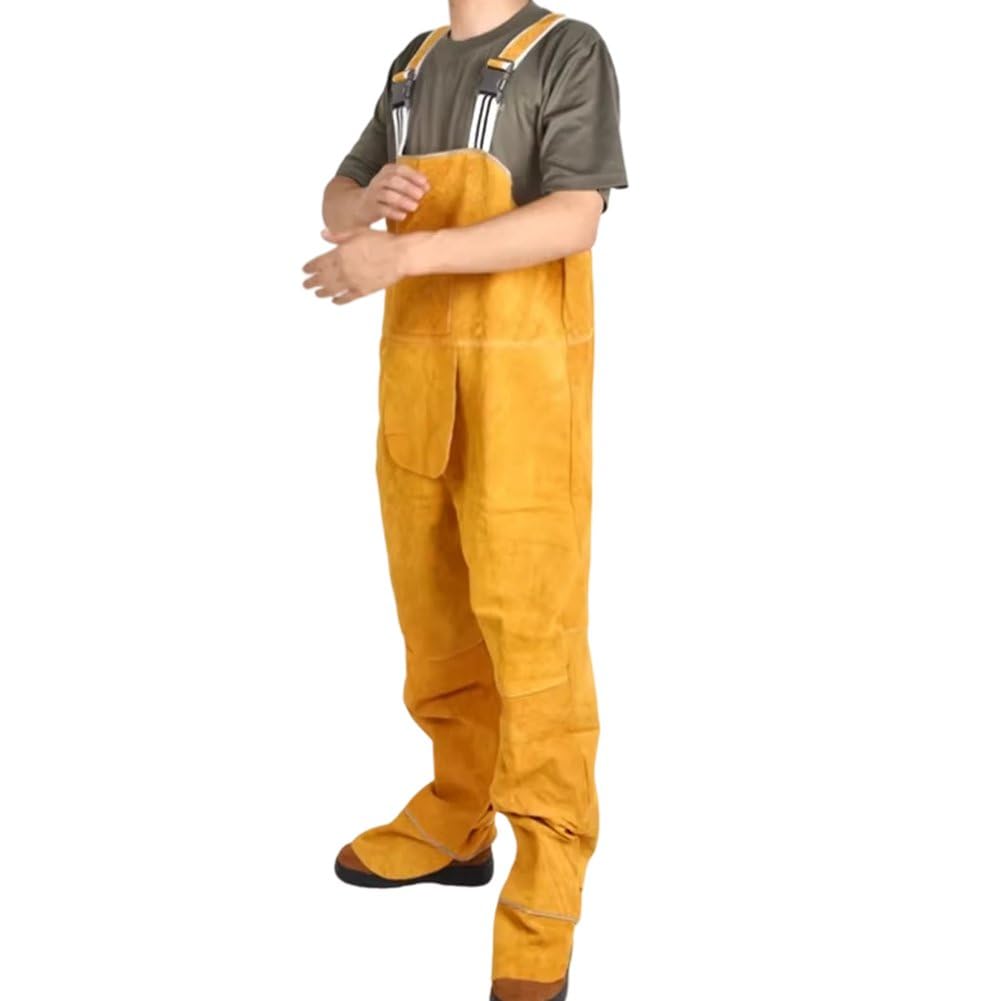Dianzan Salopette Saldatura, Tute Impermeabili, Resistenti all'Usura, Abbigliamento Lavoro per Meccanici, Officine di Riparazione Auto, per Saldatori