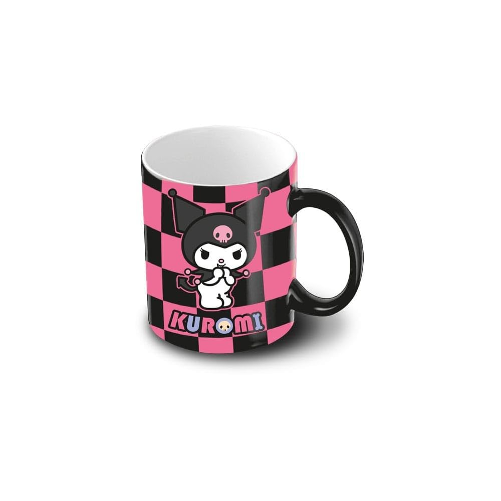 Hello Kitty Kuromi Black Kuromi Chess-Mug, Black
