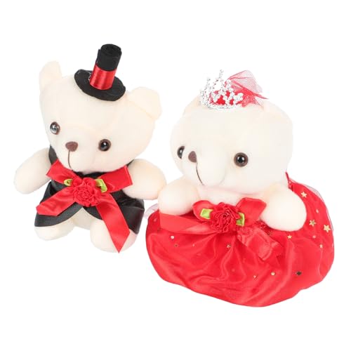 Poupée ours en peluche souple finitions haut de gamme pour amoureux