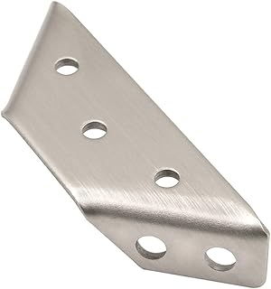 ULTECHNOVO 10pcs Desk Decorations Office Shelf Office Decor Corner Brace Supporter Corner Braces for Wood Heave Duty Corner Brace Angle Bracket Heavy Connector Edge Support Frame Corner Brace