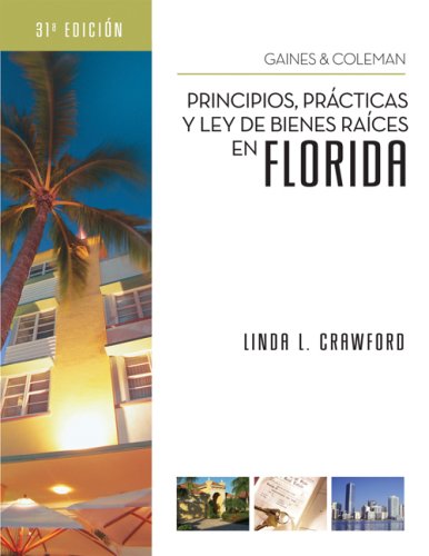 Principios, Practicas Y Ley De Bienes Raices En Florida : Crawford, Linda L.: Amazon.com.mx: Libros