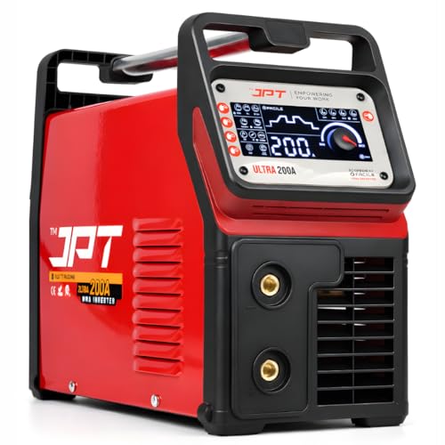 Image of JPT True Output 200A Ultra Heavy Duty MMA Inverter Welding Machine | Lift TIG, Full Digital Display, VRD Safety, Hot Start, Arc Force, Anti-Stick & Fine Tuning Control