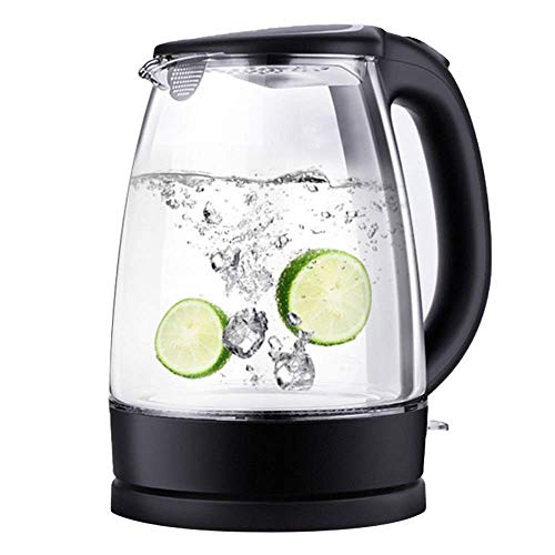Glas-Wasserkocher, 1,7 L Temperaturregelkessel Mit Led-Licht, Warmhalte-Akku-Wasserkocher, Auto Off, 100%.