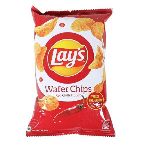 Image of Lay's Wafer Chips, Red Chilli, 48 gm