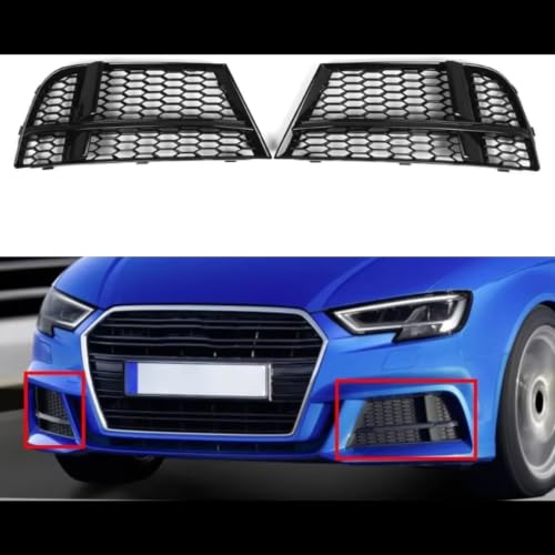 Grille de phare antibrouillard avant pour Audi A3 8V - 6
