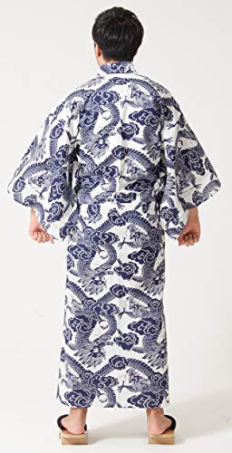 Image of Dita Tokyoin Traditional Made In Japan Cotton Yukata Robe (Japanese Pajama Kimono) Easy Wearing set2