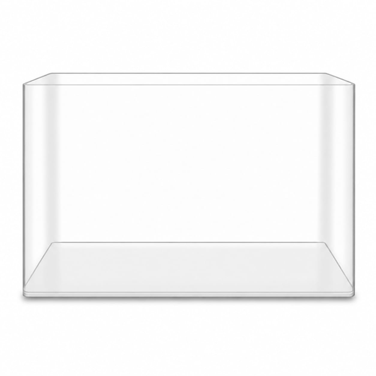 Aquarium Bureau Acrylique Incassable, 40cm x 22cm x 22cm | Conception robuste, Aquarium décoratif, Pour vitrine d'exposition, Pour aquariophiles