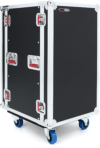 Gator Cases G-TOUR 20U ATA Road Rack with Heavy-Duty Casters & Tour Grade Hardware; 17