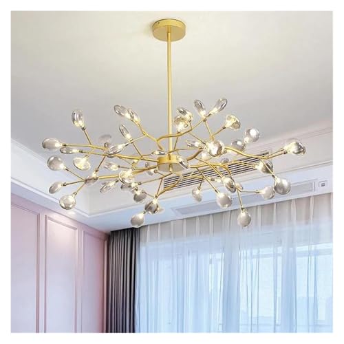 Art Salon Lampes Suspendues Branche LED Plafond
