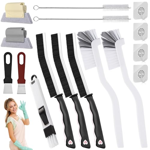 JIURUN Hard Bristle Crevice Cleaning Brush