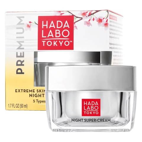 Crema hidratante antienvejecimiento facial Hada Labo Tokyo Premium Night Cream Cover