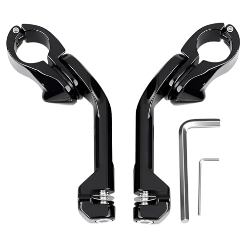 Fixation repose-pieds autoroute moto 1.25" pour les longs voyages custom