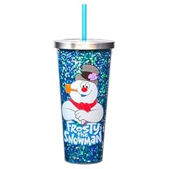 Frosty the Snowman Glitter Cup