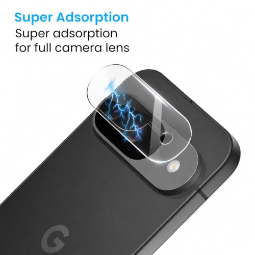 Image of FIRST MART Camera Lens Protector for Google Pixel 9 | 9H Tempered Glass, HD Clear, Scratch Resistant, Anti-Fingerprint, Case-Friendly | Crystal Clear, Pack of 1