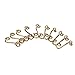 Flat Quarter-Turn Fastener Springs, 375 x 1 Inch, 10 Pack