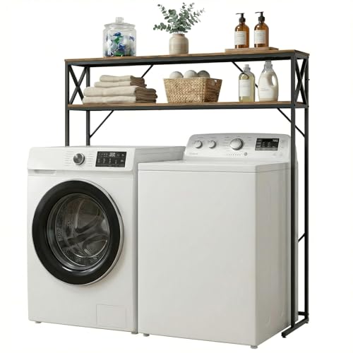Furnivio Laundry Over The Washer and Dryer Storage Shelf, 2