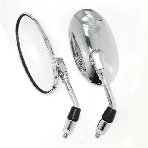 Espejo retrovisor de motocicleta universal ABS negro de 8 y 10 mm para Trident 660 y Tiger
