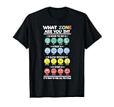 What Zone are You in? Emotions and Feelings Awareness Tee T-Shirt