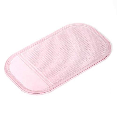TRUE LINE Automotive Dashboard Anti-slip Sticky Pad Phone GPS Sunglass Holder (PINK)