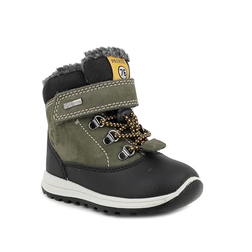 Primigi Jungen Baby TIGUAN GTX Schneestiefel, Bosco-Nero, 20 EU