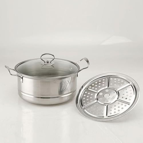 Saucepan with Lid, Non-Stick Stewing Pan, Induction-Compatible Cookware Set for Steaming, Braising, Soup Cooking, Household, Catering - Image 8