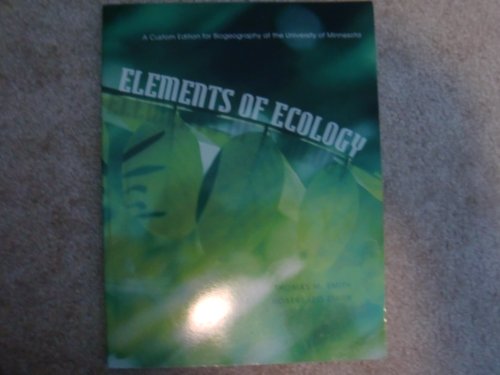 Elements of Ecology: A Custom Edition for Bioge... 0558830390 Book Cover