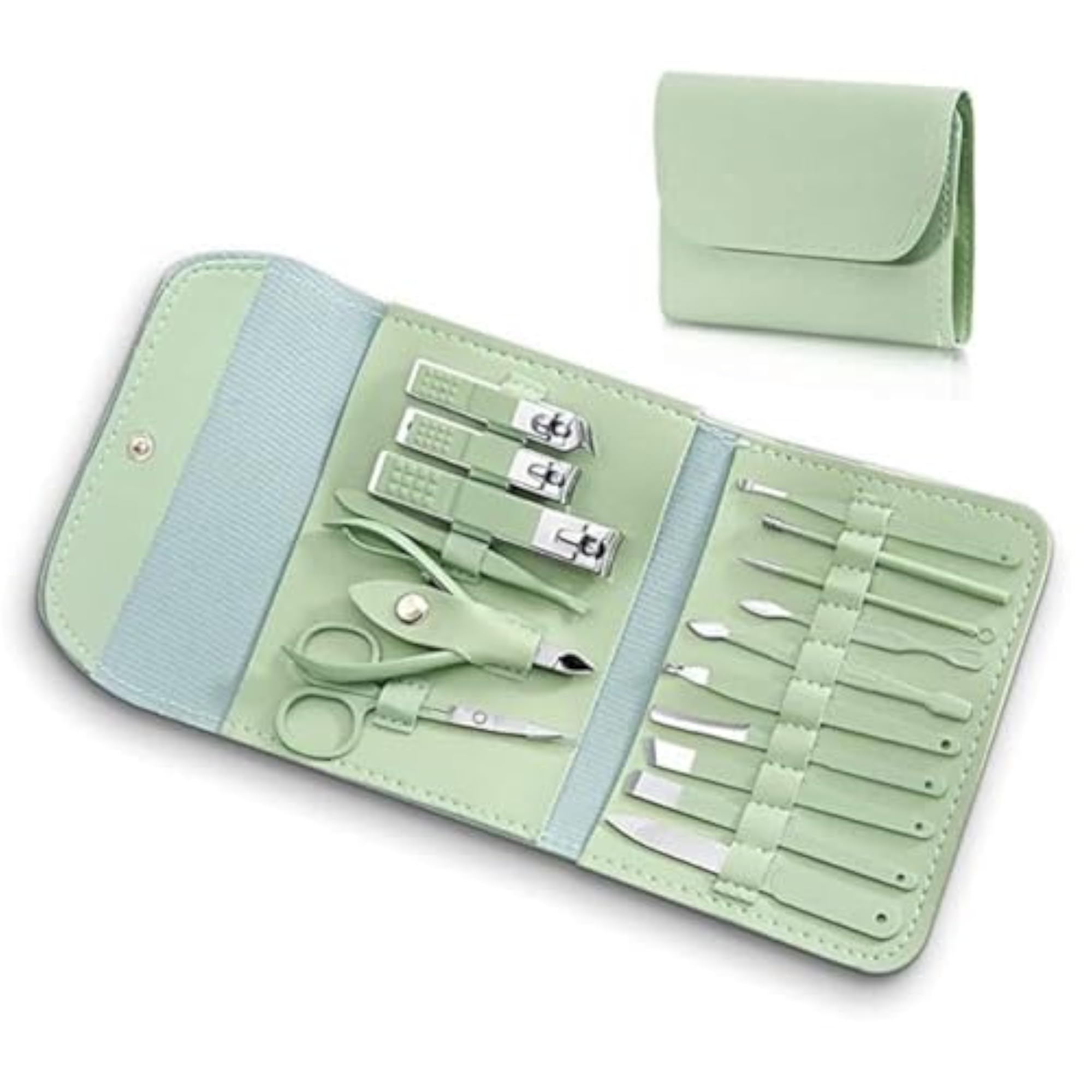 Premium 16-in-1 Manicure Pedicure Kit for Men & Women