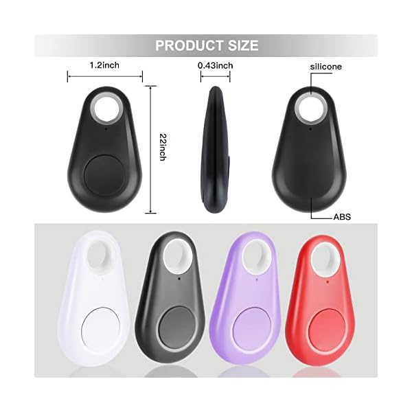Smart-Tracker-4-Pack-Key-Finder-Locator-Wireless-Anti-Lost-Alarm-Sensor-Device-Remote-Finder-for-Kids-Locating-Phone-Keys-Wallets-Luggage-Item-Finder Smart-Tracker-4-Pack-Key-Finder-Locator-Wireless-Anti-Lost-Alarm-Sensor-Device-Remote-Finder-for-Kids-Locating-Phone-Keys-Wallets-Luggage-Item-Finder