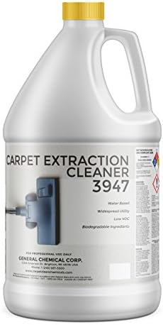 CarpetGeneral Carpet Extraction Cleaner 3947 - Professional Strength - Water-Based - Residential, Industrial & Commercial - 1 Gallon'