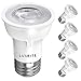 LUXRITE PAR16 LED Bulb, 5.5W (50W Equivalent), 2700K Warm White, 450 Lumens, Dimmable Spot Light, Enclosed Fixture Rated, 40Â° Beam Angle, ETL, Damp Rated, E26 Medium Base (4 Pack)