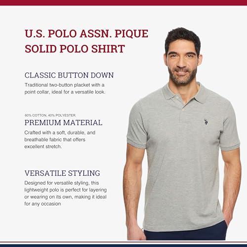 Image of U.S. Polo Assn. 3 Pack Men's Classic Polo Shirt