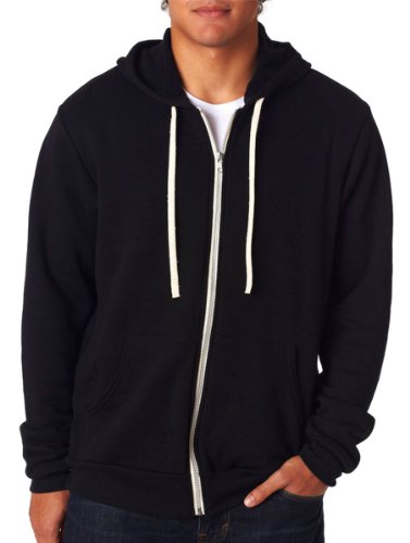 Bella Canvas Men's Tribl. Flce Zip Hoodie