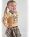 HINTINA 2T Toddler Little Girl Fall 2 Piece Outfits Long Sleeve Cool Girl Pullover Sweatshirt Top Plaid Leggings Pants Set Preppy Spring Clothes Winter Clothing Suit 2-3 Years