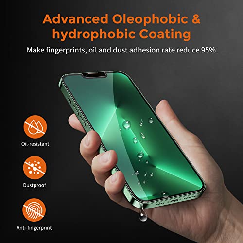 Image of UNBREAKcable 3-Pack Screen Protector for iPhone 13 Pro Max /iPhone 14 Plus, Double Shatterproof Tempered Glass [Easy Installation] [9H Hardness] [99.99% HD Clear] [Case Friendly] for iPhone 6.7 inch